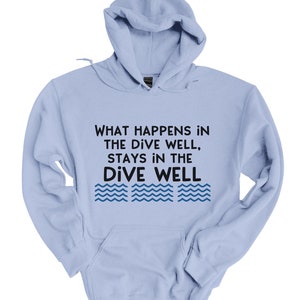 Diver Hoodie, Diving Hoodie, Platform Diving, Springboard Diving, Springboard Diver, Dive Team Sweatshirt, Dive Coach Hoodie, Gift for Diver