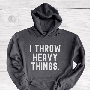 Track And Field Throwers Hoodie, Discus And Shot Put Gifts, Track Senior Gifts, Track and Field Sweatshirt, Discus Thrower Gifts, Shot Put