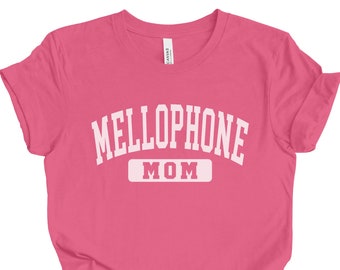 Mellophone Mom TShirt, Marching Band Mom Shirt, Band Parent Shirt, Mellophone Musician Gift, Mello Shirt, Marching Band Mellophone Parent