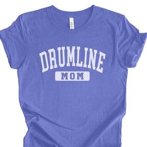 Drumline Mom TShirt, Marching Band Drumline Mom Shirt, Percussion Shirt, Drumline Parent Gifts, Drummer Mom T-Shirt, Band Parent Drum Shirt