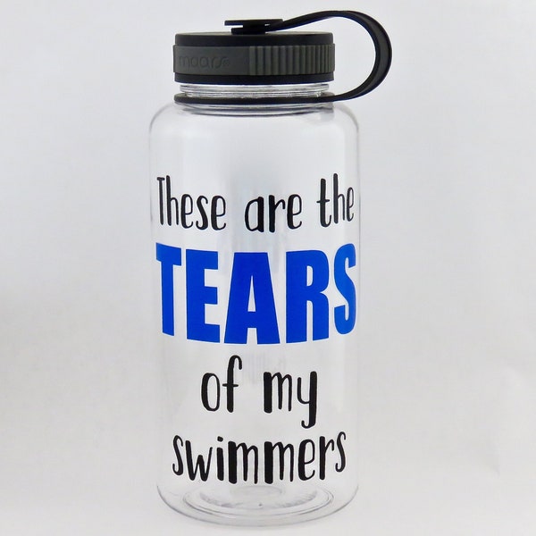 Swimming Coach Gift, Swim Teacher Gift, Personalized Swim Water Bottle, Swim Coach Gift, Synchronized Swimming, Swim Instructor, Swim Team