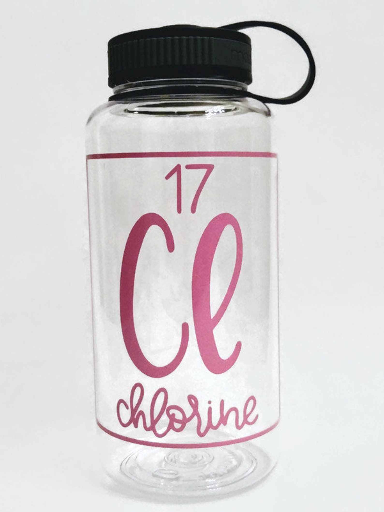 Swimmer Water Bottle Chlorine Element Wide Mouth Sports Etsy