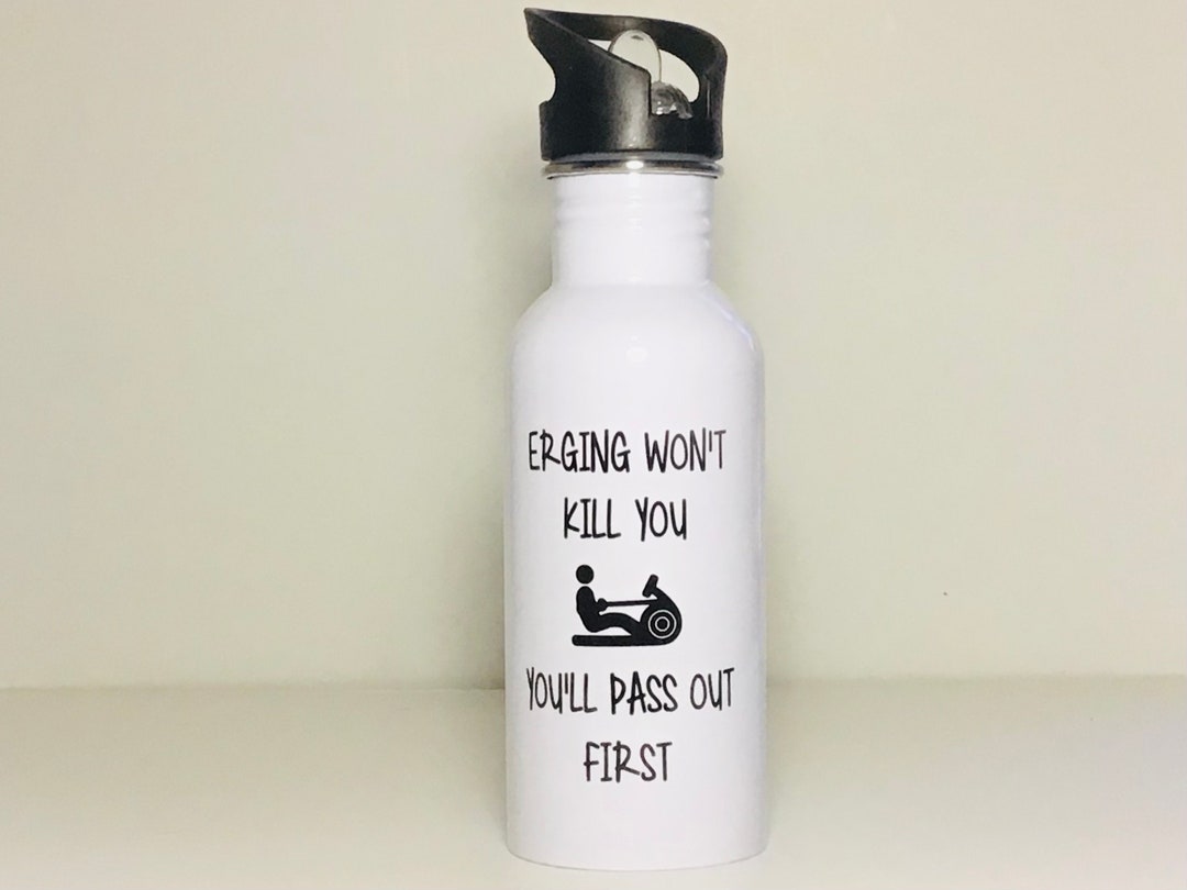 Rower Water Bottle, Rower Gifts, Rowing Crew Gifts, Rowing Coach Gift