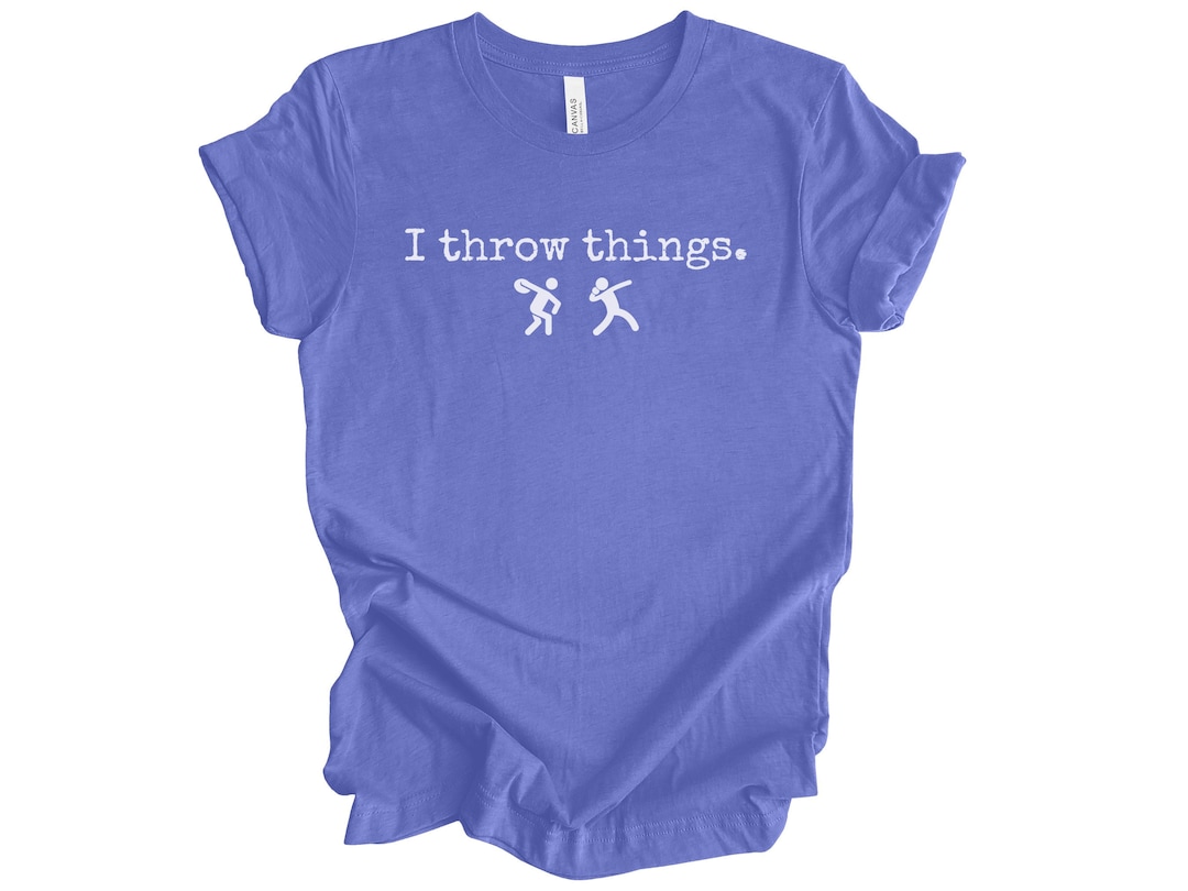 Funny Track and Field Shirt, Discus Thrower Gifts, Discus and Shot Put