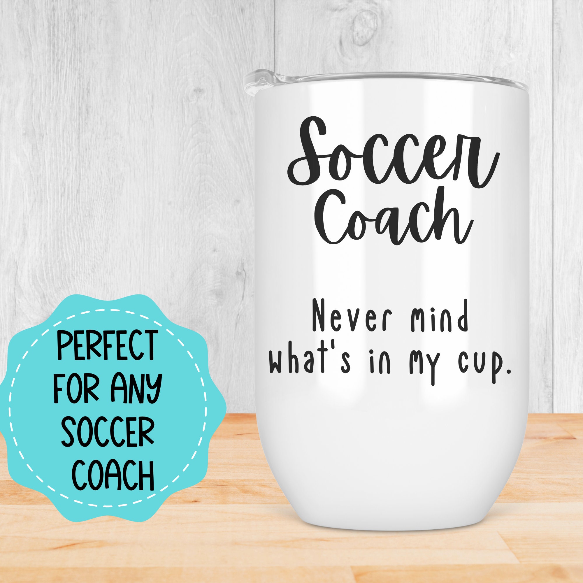 Soccer Coach Tumbler Soccer Team Coach Thank You Gift Soccer 