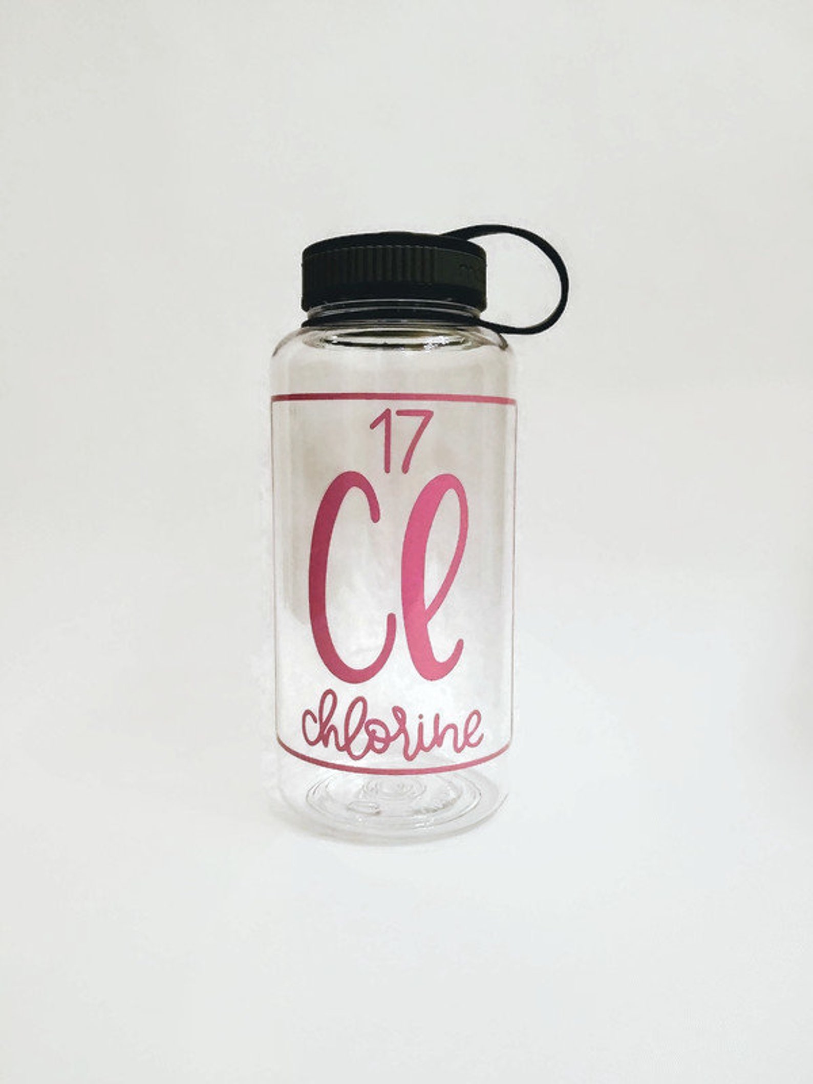 Swimmer Water Bottle Chlorine Element Wide Mouth Sports Etsy