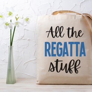 Rowing Gifts, Rowing Tote Bag, Regatta Tote Bag, Crew Gifts, Rower Gifts, Crew Coach Gift, Coxswain Gift, Rower Bag, Gift for Rower