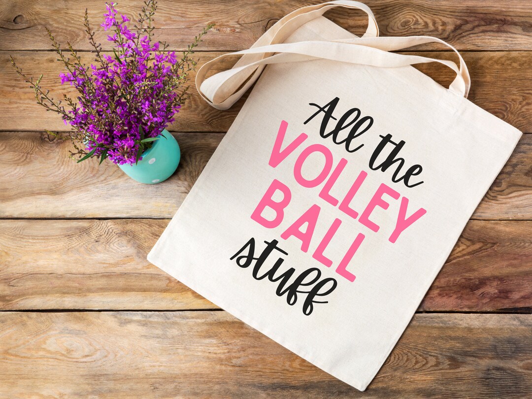 Volleyball Tote Bag, Volleyball Mom Bag, Volleyball Gifts, Volleyball