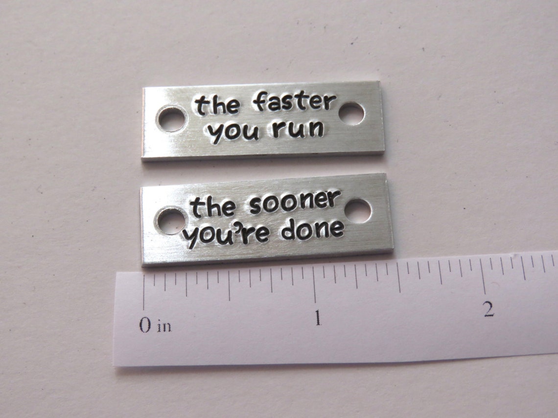 Running Shoe Tag Set Shoe Tags for Runner Trainer Tags Etsy UK