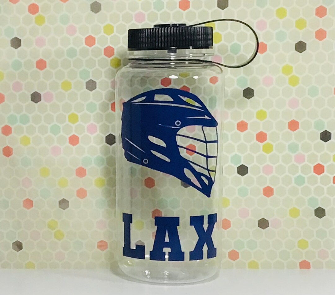 Lacrosse Water Bottle Lacrosse Player Gift Lacrosse Coach Etsy