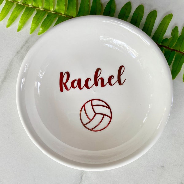Volleyball Jewelry Holder Etsy