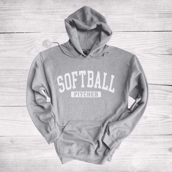 Softball Pitcher Hoodie Fastpitch Softball Pitcher Sweatshirt