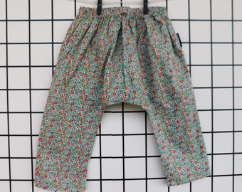 Liberty Eloise floral harem pants, sarouel  for kids