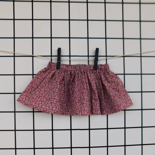 OUTLET Jupe bébé et enfant en tissu Liberty