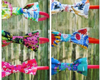 Small Liberty bow headband for kids, various options