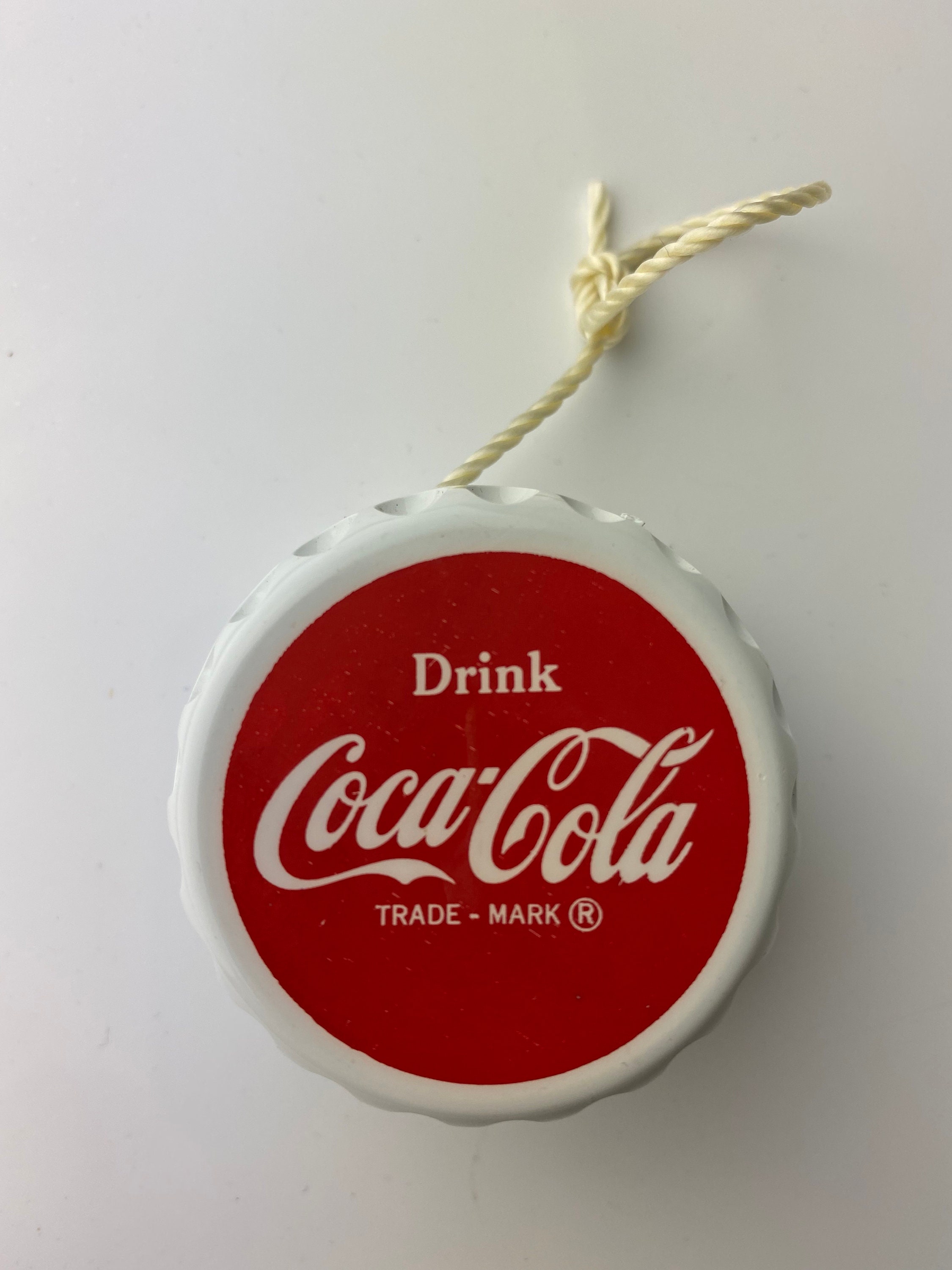 1970s Coca Cola Bottle Cap Yoyo Toy Etsy