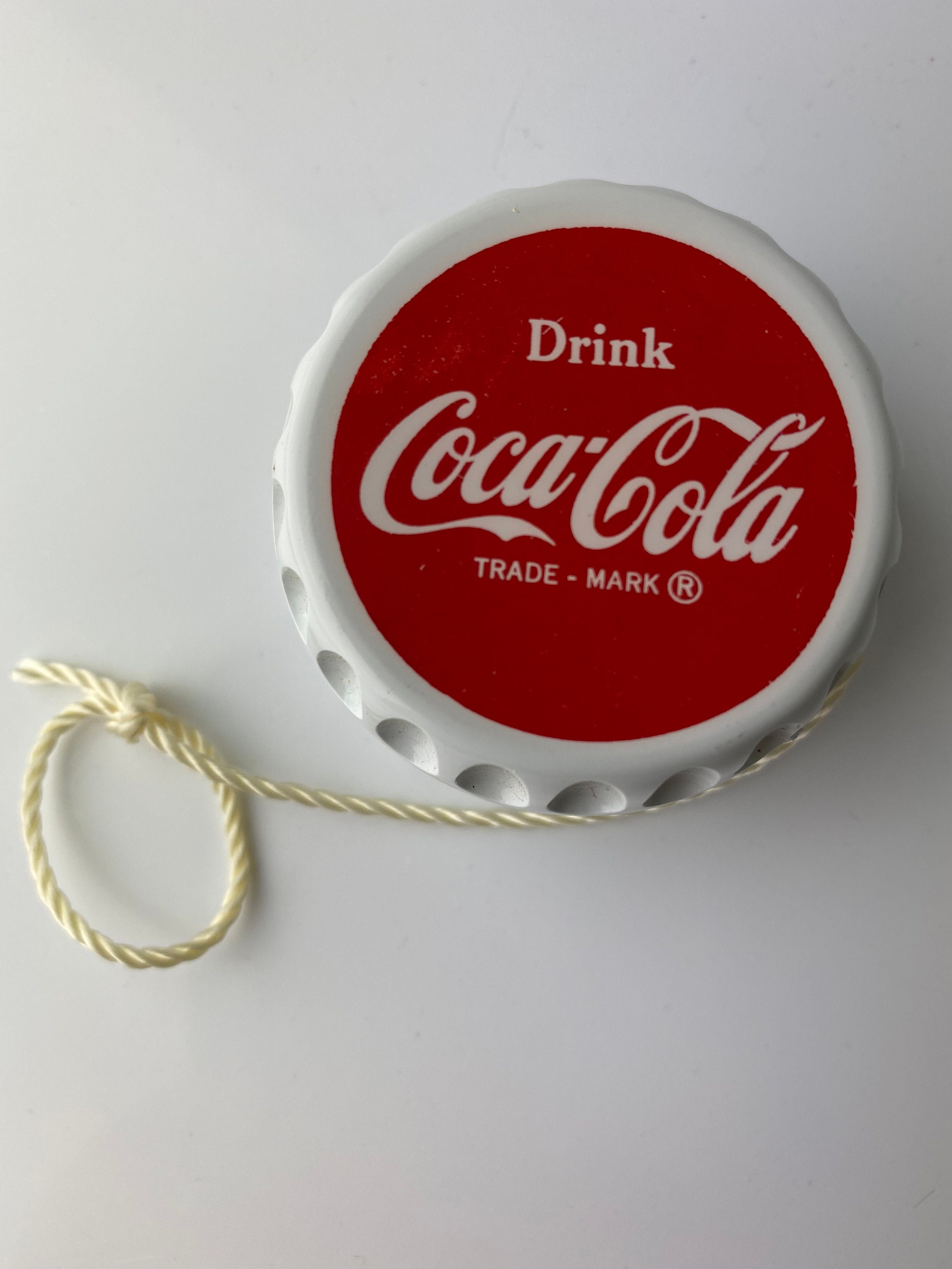 1970s Coca Cola Bottle Cap Yoyo Toy Etsy
