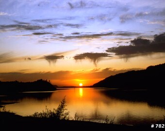 Nature landscape photography - Beach sunset, Fine Art large poster size Home and Office Wall decor photograph.