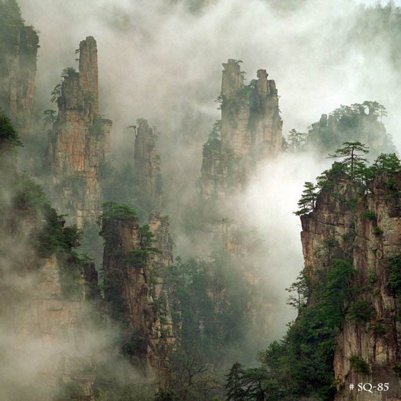 Nature Landscape Fine Art photography Zhangjiajie National Forest, China. image 1