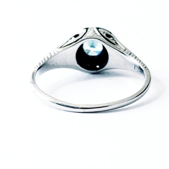 18k topaz Ring | Tiny topaz ring View 2