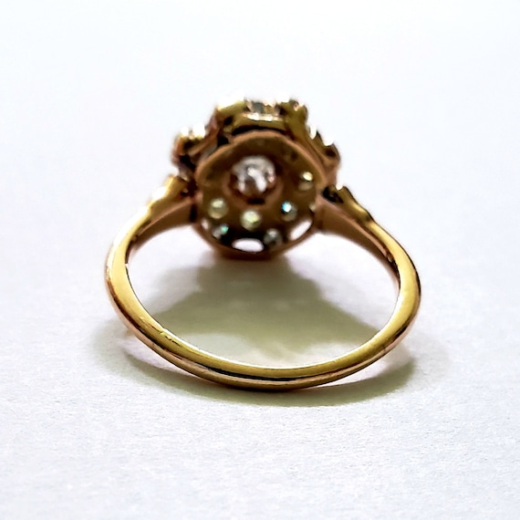 Victorian diamond ring | diamond cluster ring | p… - image 5
