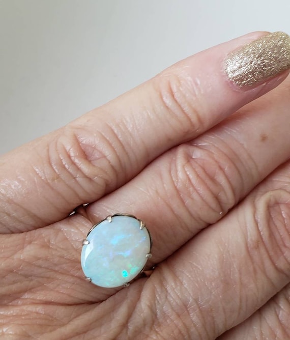 9k opal ring | October babies | opal ring