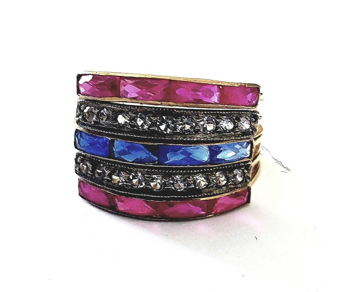 Vintage Stack Ring - Etsy