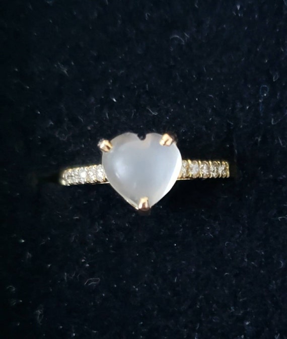 Chanel heart gold ring - Gem