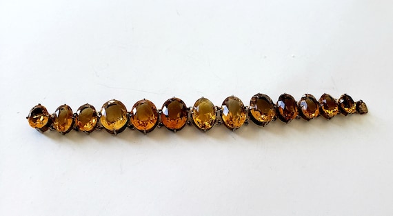 Antique Citrine bracelet | Citrine bracelet