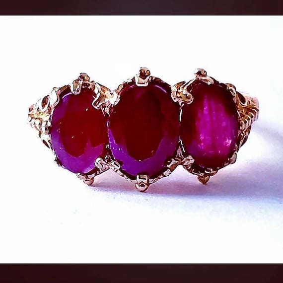 Vintage Ruby Ring - image 1
