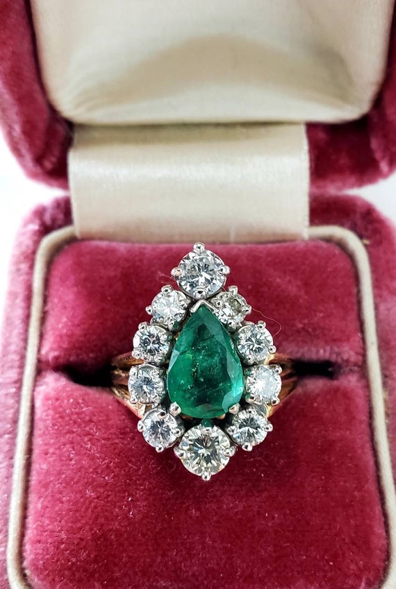 diamond and emerald engagement Gem