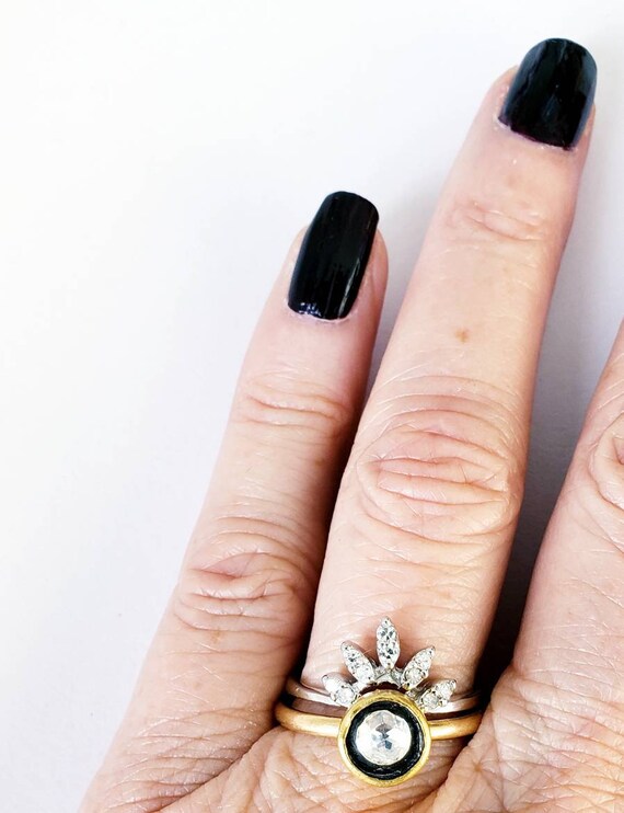 14k Diamond Ring - image 5