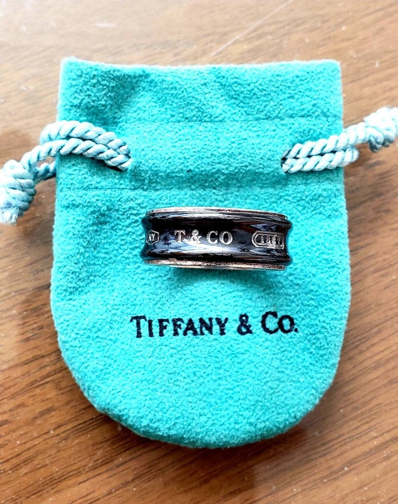 Tiffany 1837 titanium sterling band | Tiffany ring