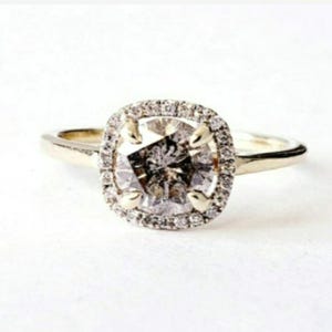 Champagne Diamond solitaire | 1.16 Carat Diamond Ring
