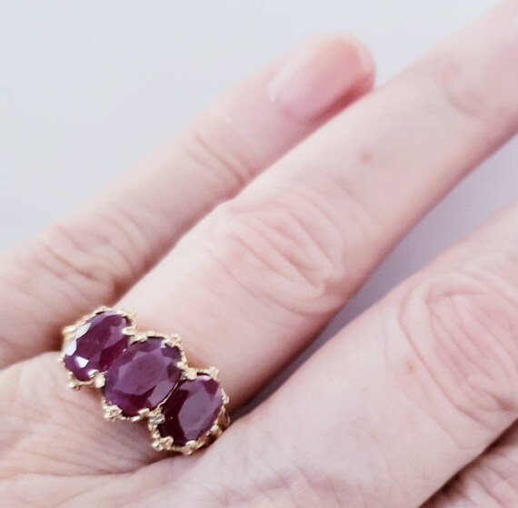 Vintage Ruby Ring - image 3