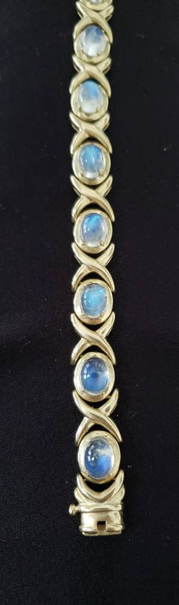 14k Moonstone bracelet |   moonstone bracelet | 1… - image 6