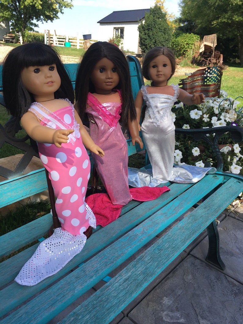 Mermaid outfit for 18 inch doll