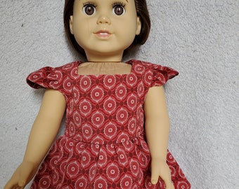 18'' Doll Sleevless Summer Dress
