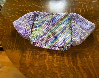 Handmade Knitted dish cloths