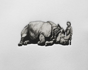 Boy and Rhino 1