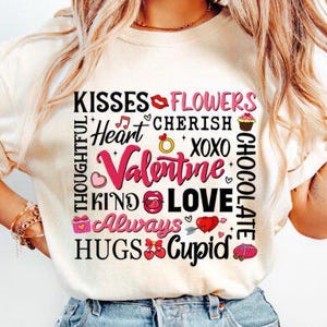 Typografische Valentinstage, Happy Valentines Day, Valentinstag, PNG, Instant Download
