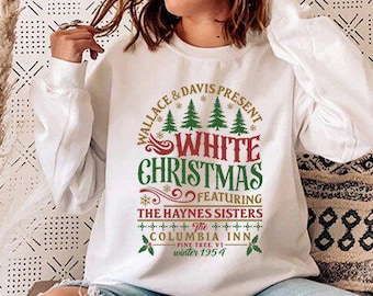 White Christmas Columbia Inn, Merry Christmas, White Christmas, Christmas Movie, PNGs, SVGs, Instant Download