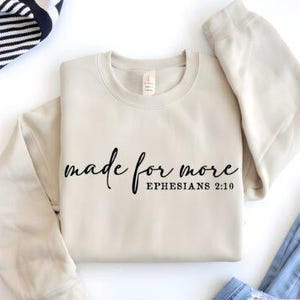 Gemaakt voor meer Svg, christelijke Svg, Jezus inspirerende Svg, Mindfulness Quote Svg, Truth Reminder Svg, inspirerende Svg, religieuze Svg, geloof