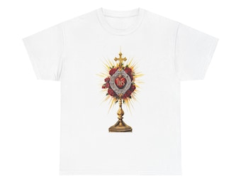 Monstrance Graphic T-Shirt: Blessed Sacrament Adoration