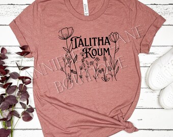 Digital Download! Talitha Koum design.  SVG and PNG included