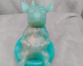Floatie Goat silicone squishie