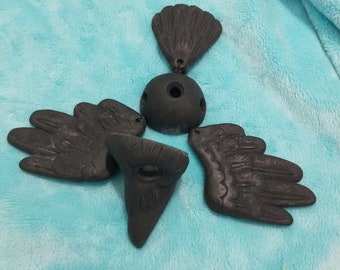 Raven bjd ball pet blank cast (black)