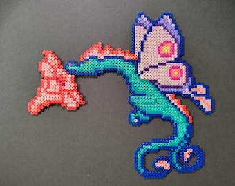 Fairy dragon pixel bead sprite