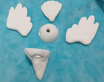 Raven bjd ball pet blank cast (white)