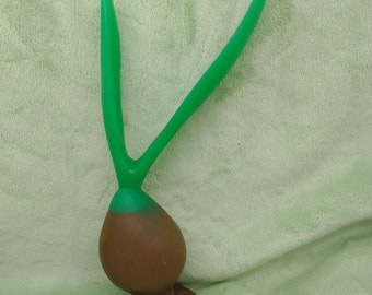 Sprouting Bulb dual-density anal toy flop